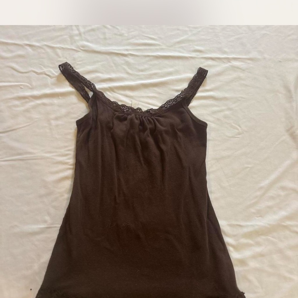 Vintage Y2K Brown Lace Camo